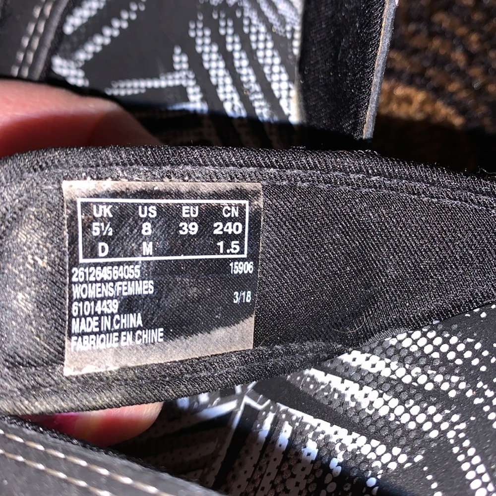 Sz8 Clark’s Collection Black Comfort Sandals - Picture 8 of 16
